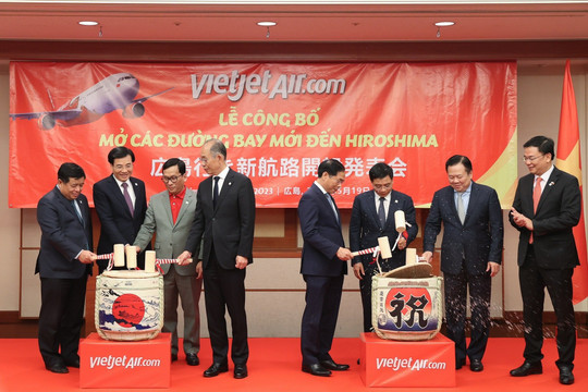 Vietjet công bố đường bay thẳng đầu tiên giữa Việt Nam và Hiroshima