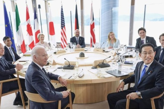 G7 ra tuyên bố chung về Ukraine