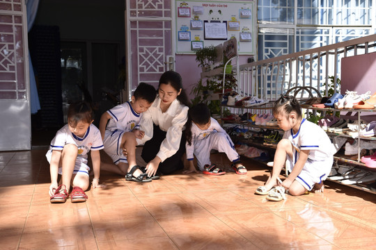 Đắk Lắk đẩy mạnh xây dựng trường mầm non thân thiện