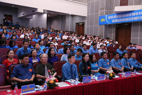 Công đoàn ngành GD Thanh Hoá chú trọng bảo vệ lợi ích nhà giáo