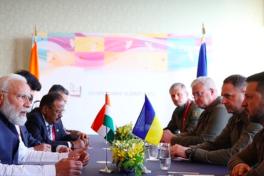 Thủ tướng Ấn Độ nêu quan điểm trong cuộc gặp Tổng thống Ukraine tại Nhật