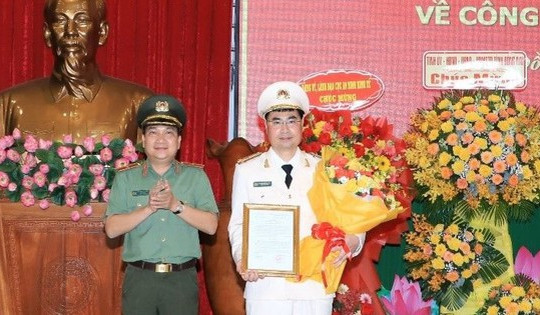 Thượng tá Nguyễn Mạnh Toàn làm phó giám đốc Công an tỉnh Đồng Nai