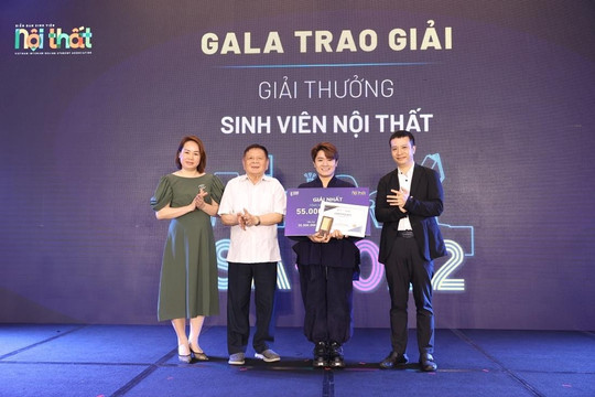 10 đồ án được trao giải 'Sinh viên nội thất Việt Nam I.S.A' mùa 4