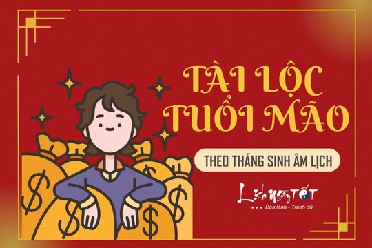 Tài lộc tuổi Mão theo 12 tháng sinh âm lịch: Ai có tiền chất đống trong nhà?