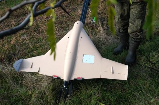 Cận cảnh Nga dùng UAV cảm tử nhắm vào quân đội Ukraine nấp trong chiến hào