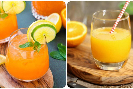 Những tác dụng phụ của nước cam nếu uống sai cách