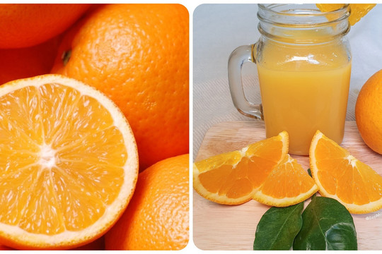 Uống nước cam buổi sáng sớm có tốt không?