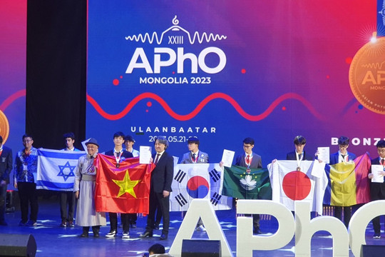 8 HS Việt Nam đoạt giải Olympic Vật lí Châu Á - Thái Bình Dương