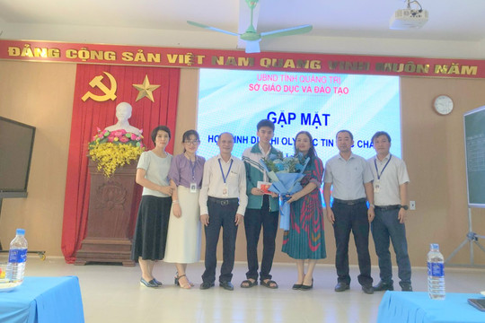 HS Quảng Trị giành HCĐ Olympic Tin học châu Á Thái Bình Dương