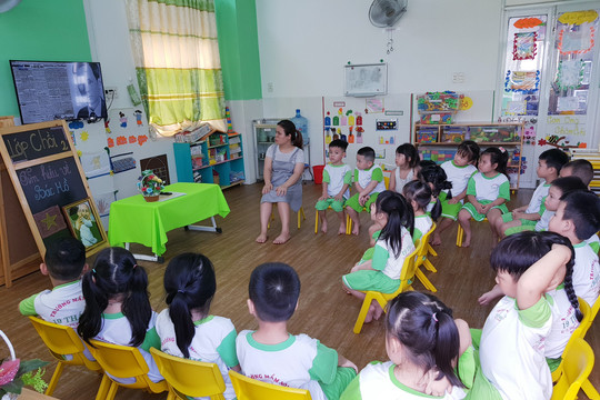 TPHCM cho phép trường mầm non giữ trẻ trong hè