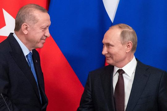 Tổng thống Nga và Ukraine cùng có ý định tham dự lễ nhậm chức của Tổng thống Thổ Nhĩ Kỳ