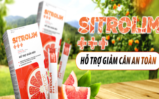 Sitrolim+++ đón đầu xu hướng hỗ trợ giảm cân an toàn từ thiên nhiên