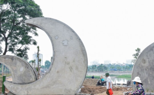 Công viên trăm tỷ ở Hà Nội đang "hồi sinh" sau nhiều năm bỏ hoang