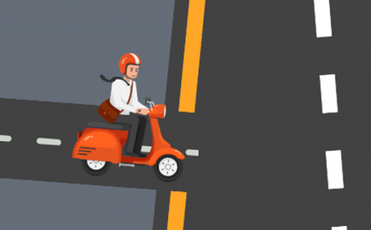 Quên quy tắc đi từ “ngõ nhỏ ra phố lớn”, tài xế xe máy sẽ bị phạt 600.000 đồng