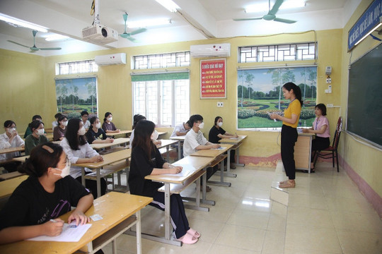Hơn 17.500 thí sinh ở Vĩnh Phúc học quy chế thi vào lớp 10