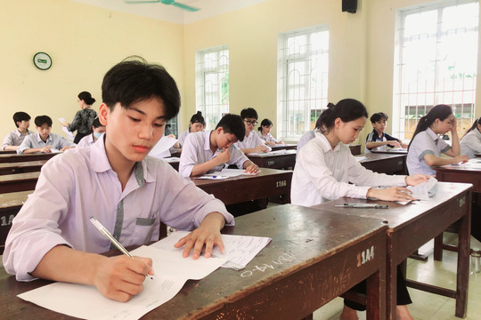 'Lối sống trách nhiệm' vào đề Ngữ văn thi lớp 10 tỉnh Nam Định
