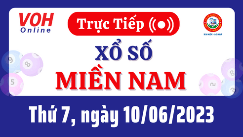 Xổ số miền Nam hôm nay 10/6 - XSMN 10/6 - Kết quả xổ số Miền Nam 10/6