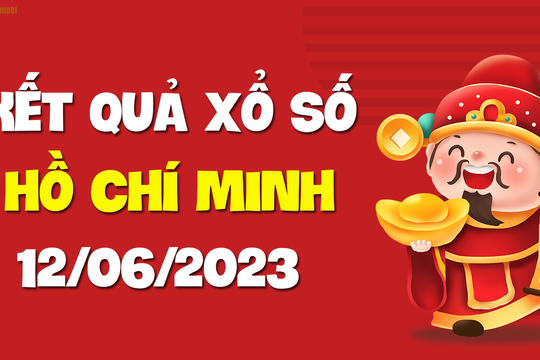 XSHCM 12/6 - Xổ số Hồ Chí Minh ngày 12 tháng 6 năm 2023 