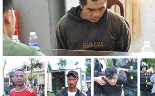 Đã bắt 22 đối tượng liên quan vụ dùng súng tấn công trụ sở xã tại Đắk Lắk