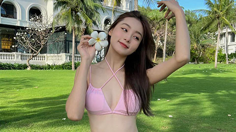 Vẻ đẹp gợi cảm của bạn gái cựu trung vệ ĐT Việt Nam Trần Đình Khương