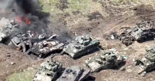 AFP: Ukraine mất gần hết xe chiến đấu bộ binh Mỹ ở Zaporizhzhia