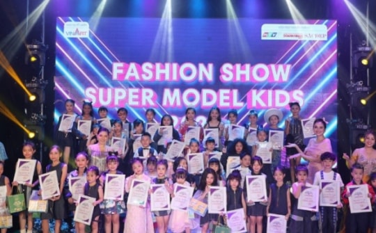 Đêm trình diễn Fashion Show Super Model Kids 2023 khép lại thành công đầy rực rỡ