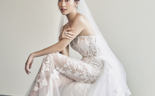 Lương Thùy Linh hóa cô dâu lộng lẫy trong thiết kế của Lê Thanh Hòa