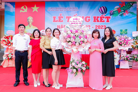 Trường Tiểu học Lê Hồng Phong và dấu ấn đặc biệt trong năm học 2022-2023