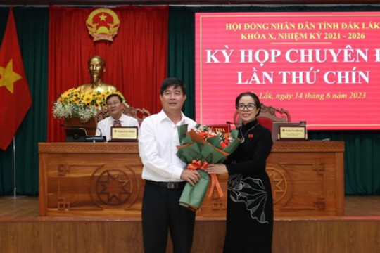 Bí thư Huyện ủy Ea Súp được bầu làm Phó Chủ tịch tỉnh Đắk Lắk