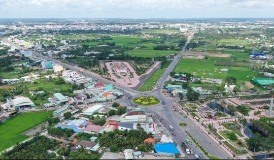 Duyệt quy hoạch tỉnh Long An, có hai hành lang kinh tế bám theo các trục giao thông lớn