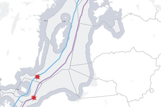 Những tiết lộ mới nhất về vụ tấn công phá hủy đường ống Nord Stream của Nga