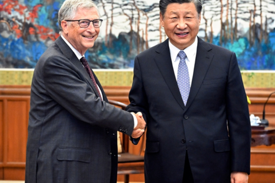 Chủ tịch Trung Quốc nhắn gì với Mỹ khi gặp tỉ phú Bill Gates