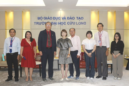 Trường ĐH Cửu Long tăng cường hợp tác với ĐH Songgok, Hàn Quốc