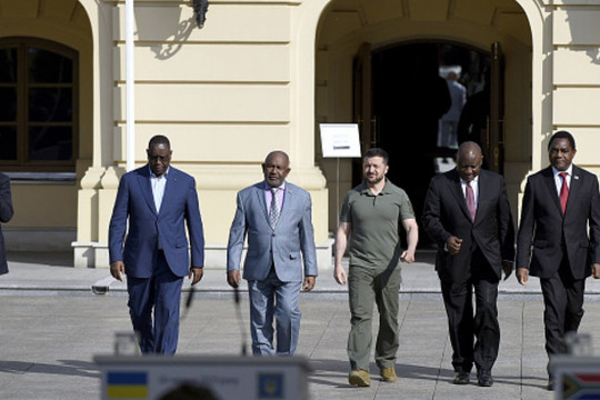Cơ hội hòa bình cho Ukraine sau sứ mệnh trung gian hòa giải của phái đoàn châu Phi