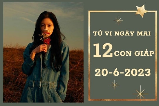 Tử vi ngày mai của 12 con giáp 20/6/2023: Sửu tài lộc có biến động, Dậu tình duyên thắm sắc