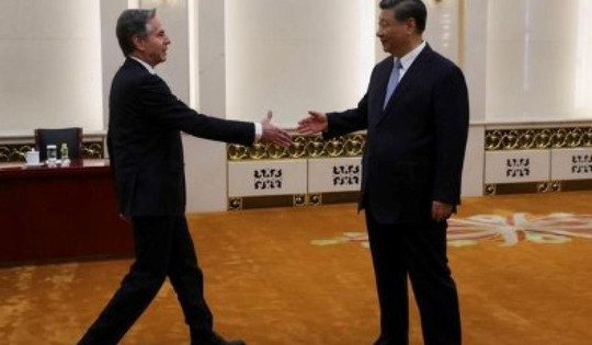 Chủ tịch Trung Quốc gặp ngoại trưởng Mỹ