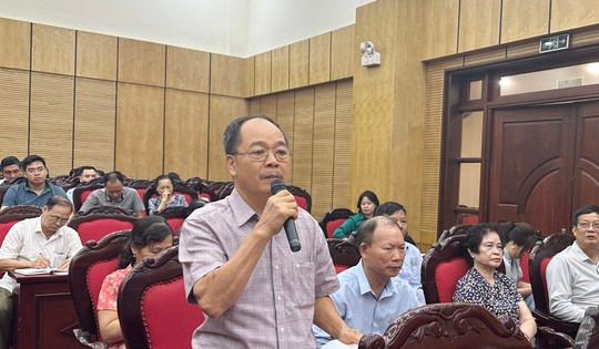 Nhiều vấn đề nóng được cử tri kiến nghị tới lãnh đạo thành phố Hà Nội