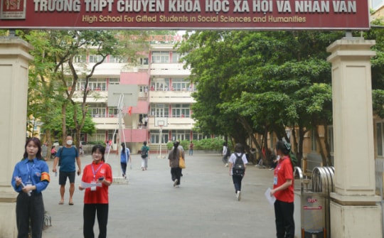 Điểm chuẩn vào lớp 10 trường chuyên Khoa học Xã hội và Nhân văn 2023