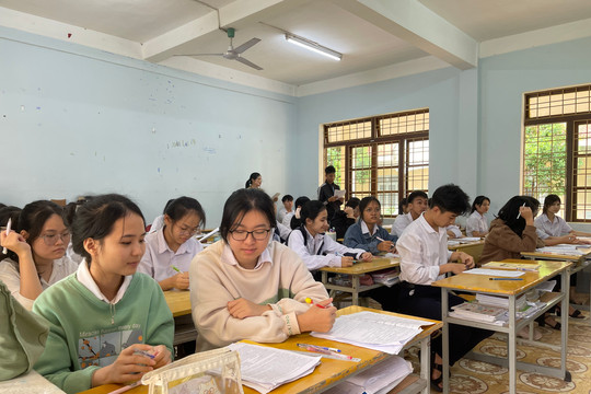 112 thí sinh Kon Tum được miễn các bài thi tốt nghiệp THPT