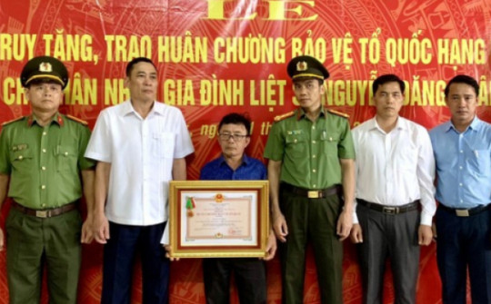 Vụ tấn công trụ sở UBND xã ở Đắk Lắk: Trao huân chương bảo vệ Tổ quốc hạng Ba cho 4 liệt sĩ