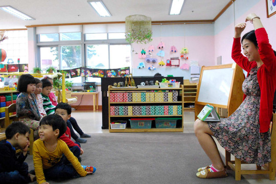 Phụ huynh Hàn Quốc thích con học trường tư