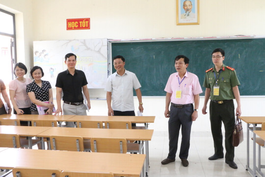 Nam Định hoàn tất các điều kiện tổ chức thi tốt nghiệp THPT 2023