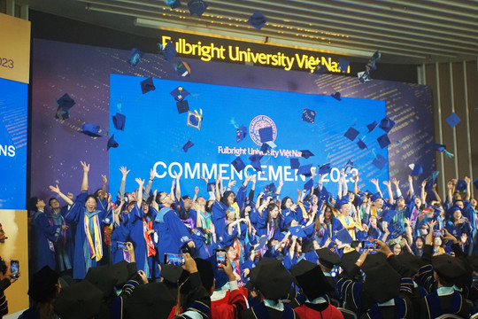 72 sinh viên đầu tiên Trường ĐH Fulbright Việt Nam tốt nghiệp