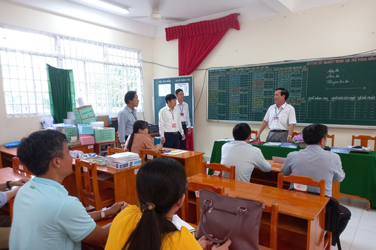Công tác chuẩn bị kỳ thi tốt nghiệp THPT ở Tiền Giang đã sẵn sàng