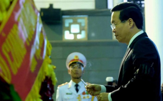 Lãnh đạo Đảng, Nhà nước viếng nguyên Phó Thủ tướng Chính phủ Vũ Khoan