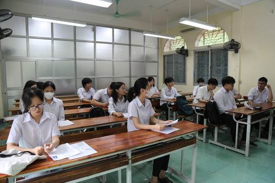 Thí sinh Tuyên Quang tự tin bước vào kỳ thi THPT 2023