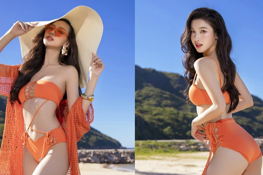 Nhan sắc nóng bỏng của top 3 Hoa hậu Thế giới Việt Nam khi diện bikini