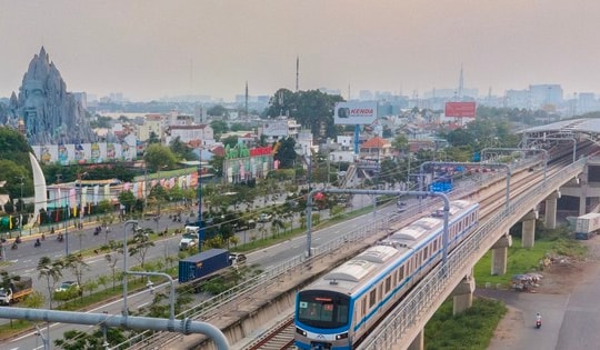 TPHCM khai thác thử toàn tuyến metro số 1 vào tháng 12