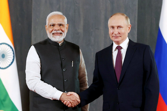 Thủ tướng Ấn Độ điện đàm với Tổng thống Nga, thảo luận nhiều vấn đề song phương
