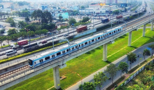 TP HCM dự kiến khai thác thử tuyến metro số 1 vào tháng 12